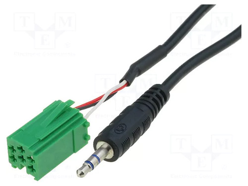 Aux adapter jack 5mm renault - 3,5mm,