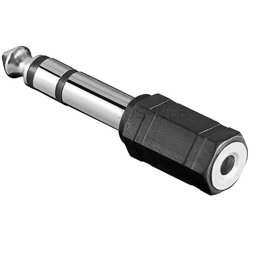 Audio adapter klinke - audio, 6,35mm
