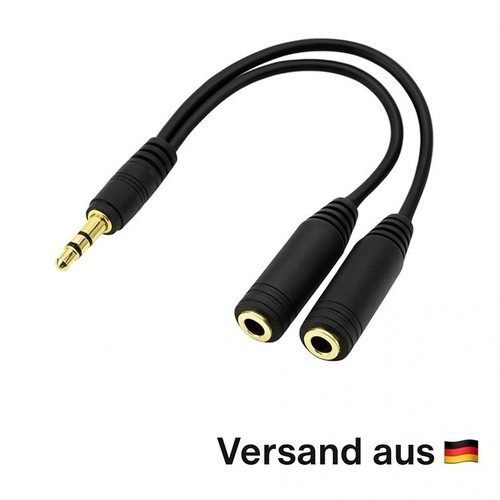 Aux kopfhörer 5mm splitter - aux, 3,5mm