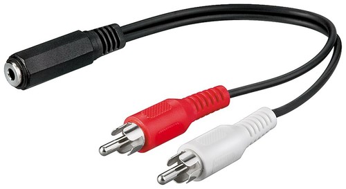 Audio kabeladapter cinch - kabeladapter,