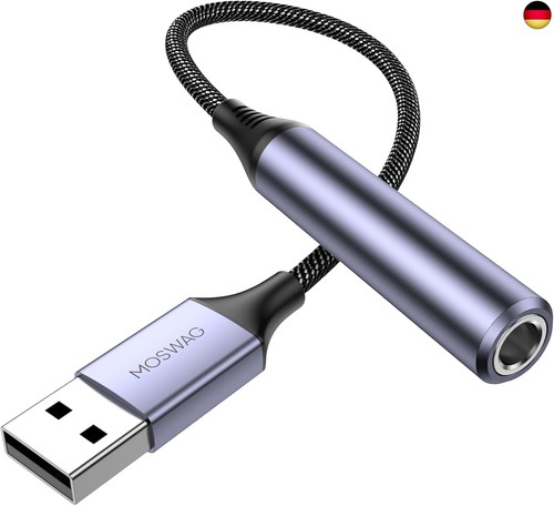 Usb auf 35mm jack audio - usb, 6.35mm