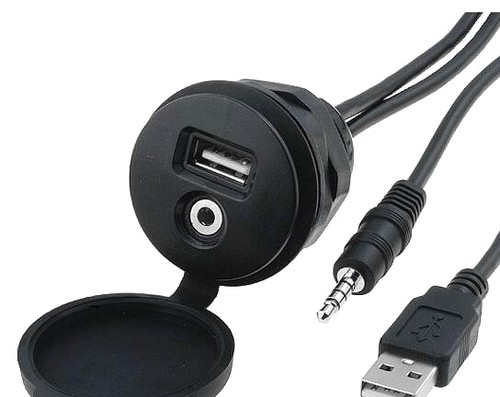 Usb aux adapter jack - adapter;, 3,5mm