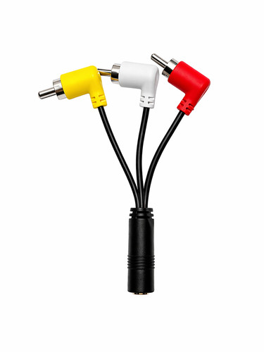 Rca 5mm female jack - rca, 3.5mm